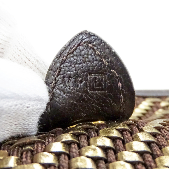 Hermes Hermès Kaba Chennai PM Women's Handbag Tote Bag in Gold and Brown Leat... - Picture 12 of 12